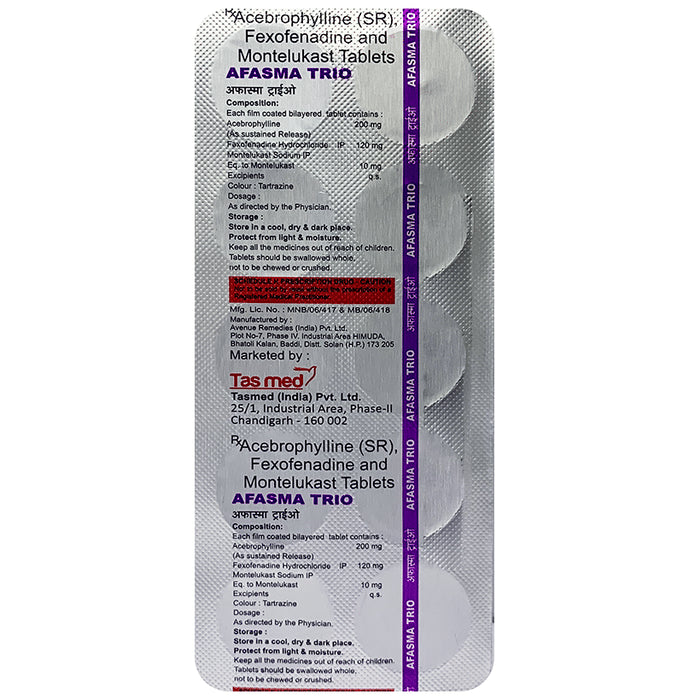 Afasma Trio Tablet SR