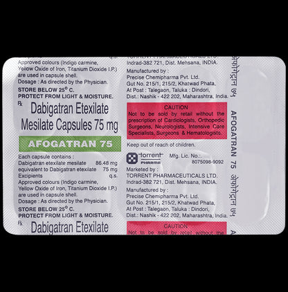 Afogatran 75mg Capsule