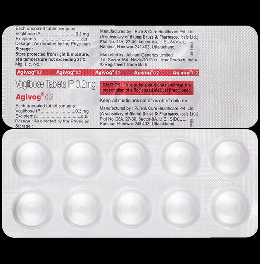 Agivog 0.2 Tablet - Classic Derma