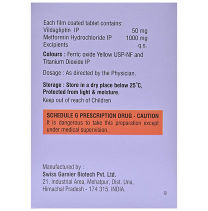 Aglipt M 1000 Tablet