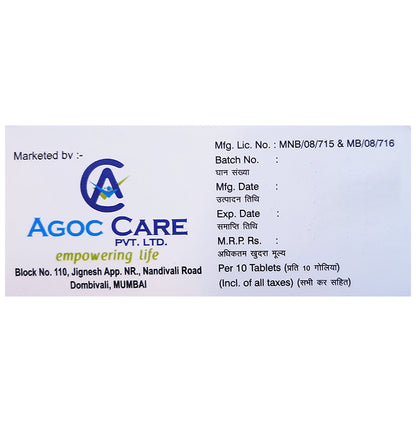 Agocet-M Tablet