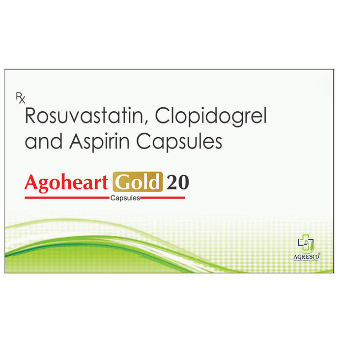 Agoheart Gold 20 Capsule - Classic Derma