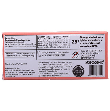 Aidazil 40 Tablet