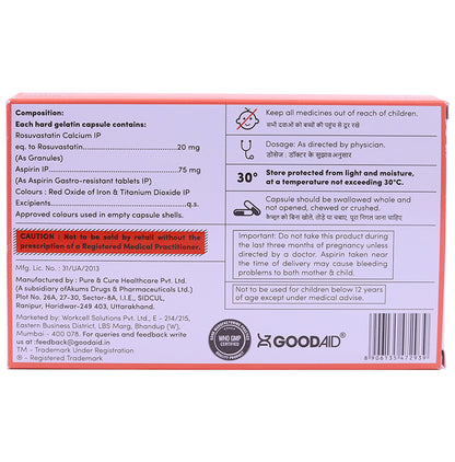 Aidrovastatin A 20 Capsule