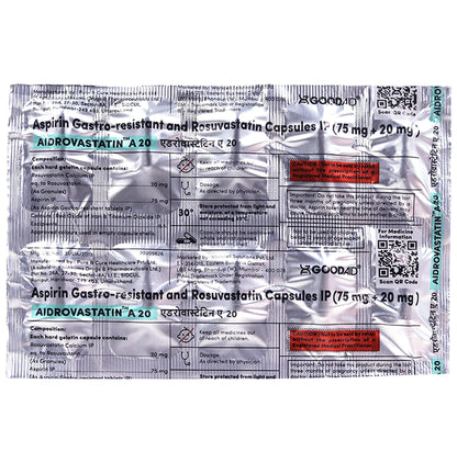 Aidrovastatin A 20 Capsule