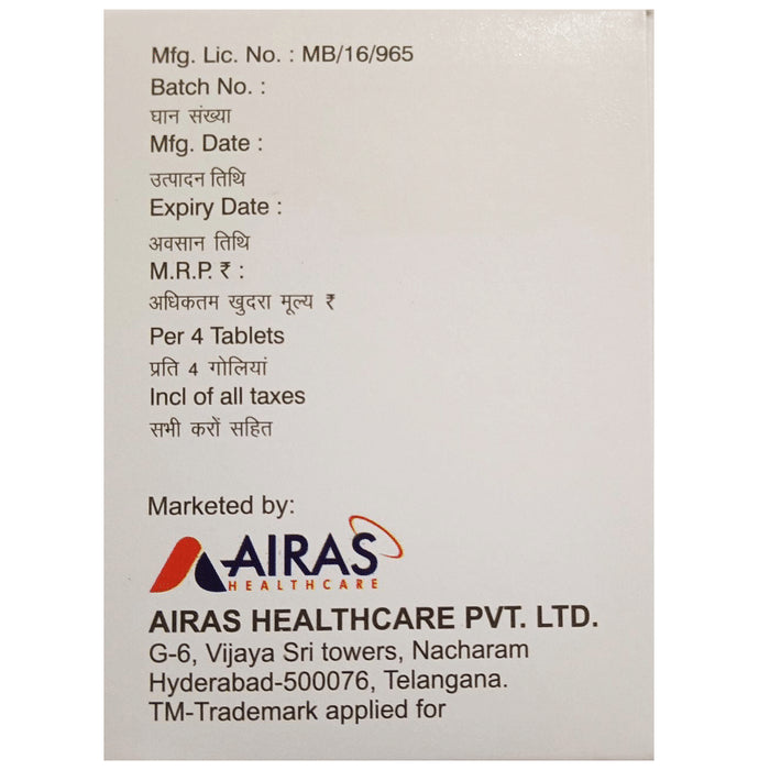 Airacal 60K Chewable Tablet