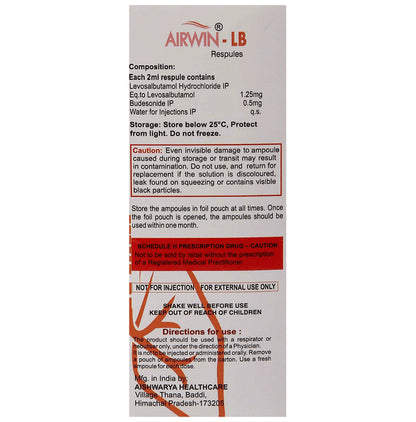 Airwin-LB Respules (2ml Each)