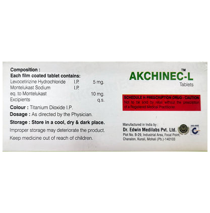 Akchinec-L Tablet