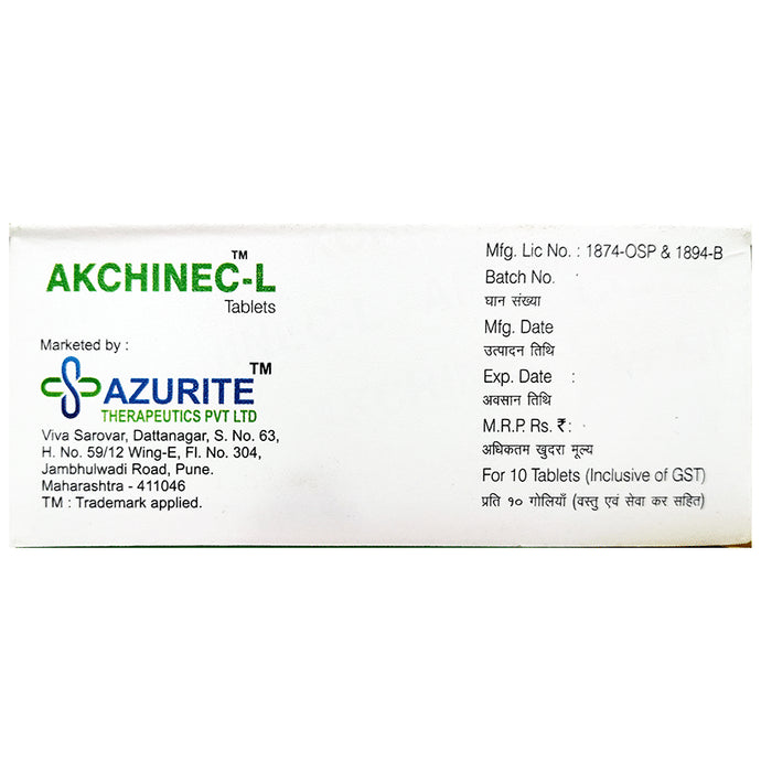 Akchinec-L Tablet