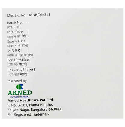 Akglim-M 1 Tablet PR