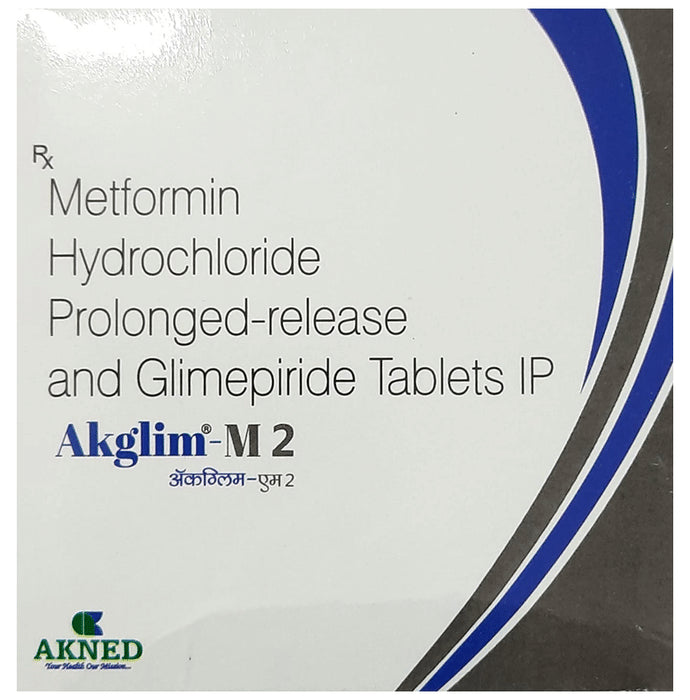 Akglim-M 2 Tablet PR - Classic Derma