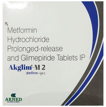 Akglim-M 2 Tablet PR - Classic Derma