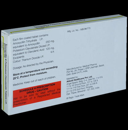 Amoxyclav 375 Tablet