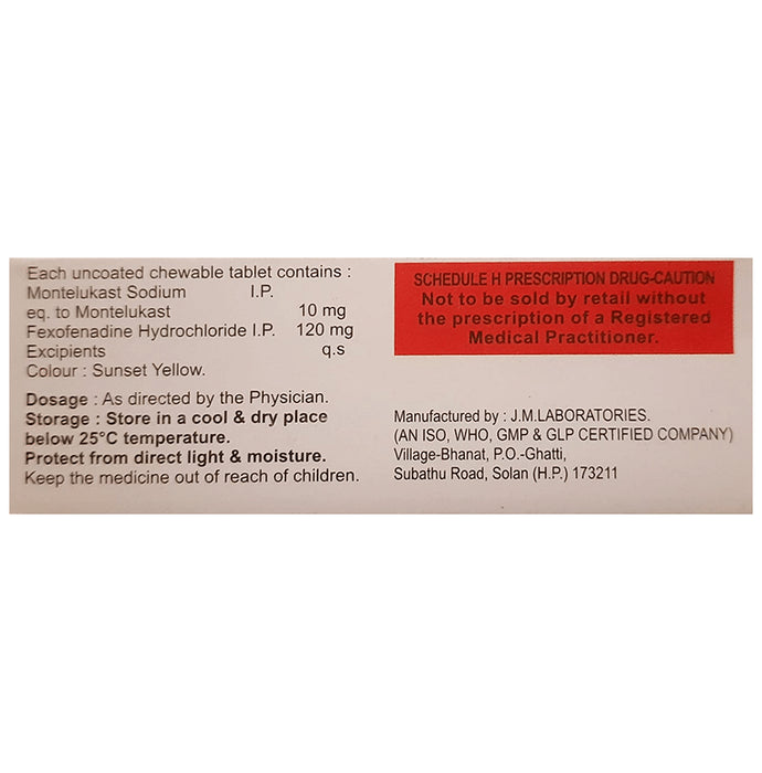 Alarfree M Chewable Tablet