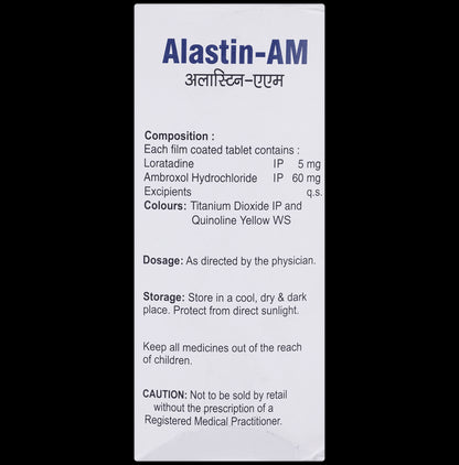 Alastin AM Tablet