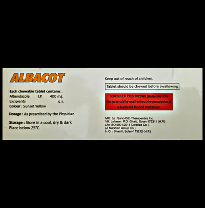 Albacot Chewable Tablet