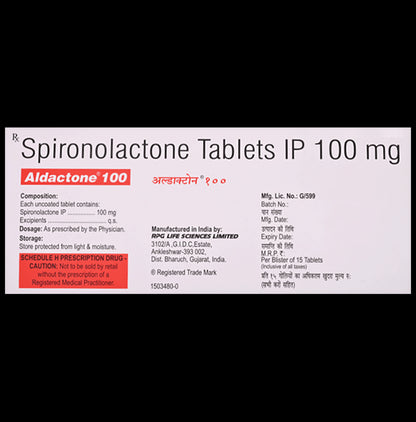 Aldactone 100 Tablet
