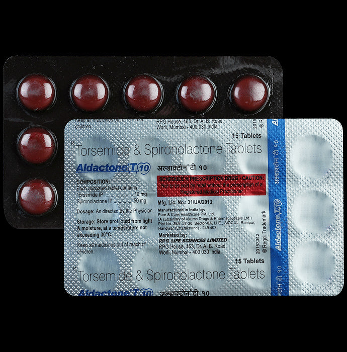 Aldactone T 10 Tablet - Classic Derma
