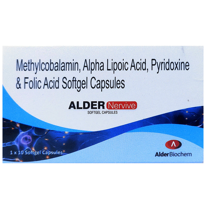 Alder Nervive Softgel Capsule - Classic Derma