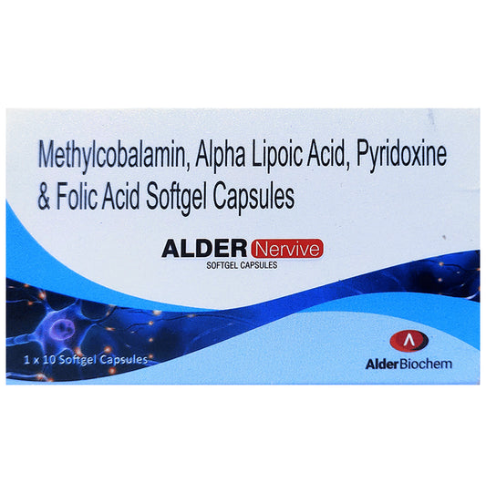 Alder Nervive Softgel Capsule - Classic Derma