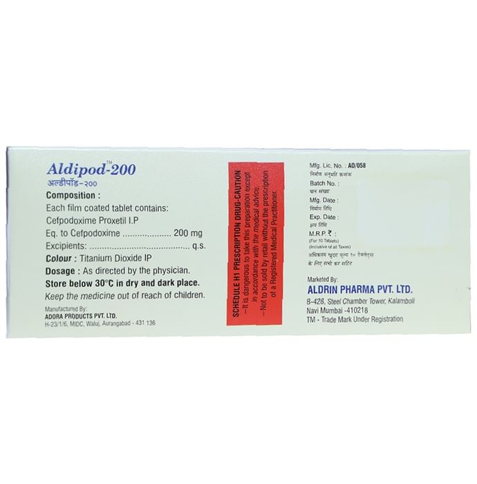 Aldipod 200 Tablet