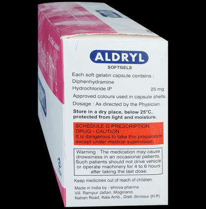 Aldryl Soft Gelatin Capsule