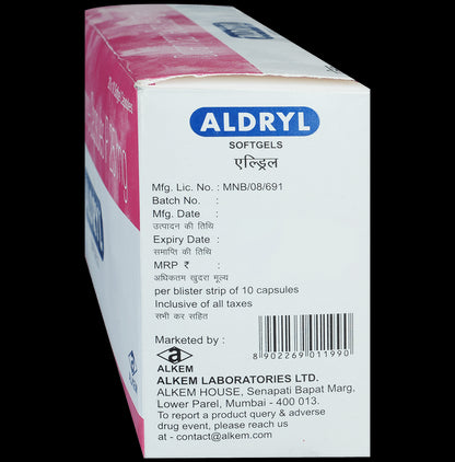 Aldryl Soft Gelatin Capsule