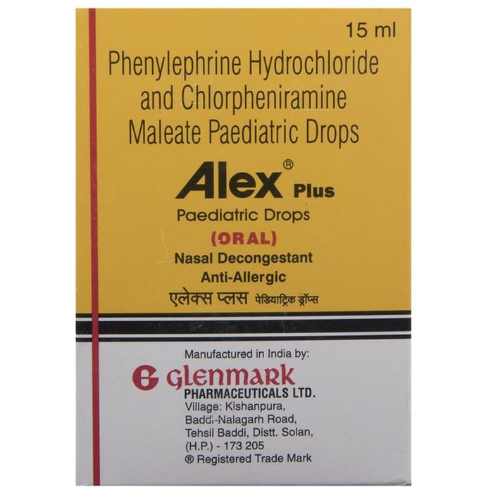Alex Plus Paediatric Oral Drops
