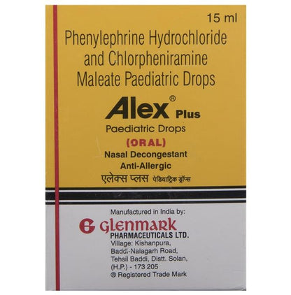Alex Plus Paediatric Oral Drops
