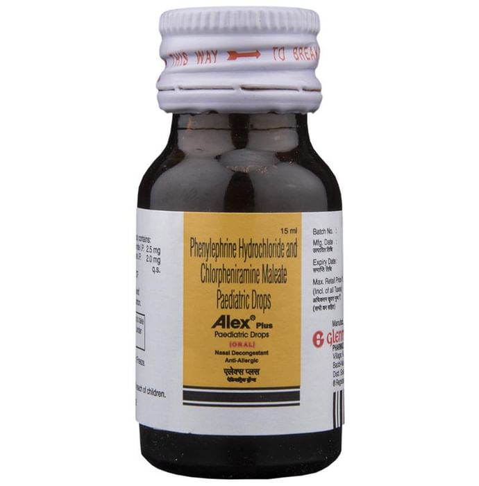 Alex Plus Paediatric Oral Drops