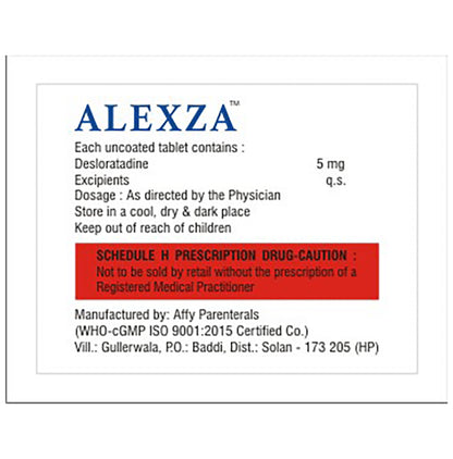 Alexza Tablet
