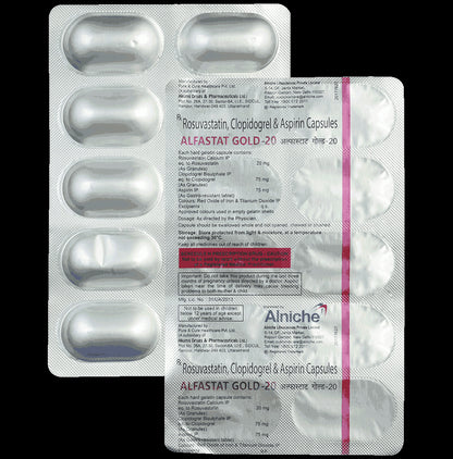 Alfastat Gold 20 Capsule - Classic Derma