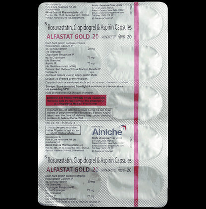 Alfastat Gold 20 Capsule