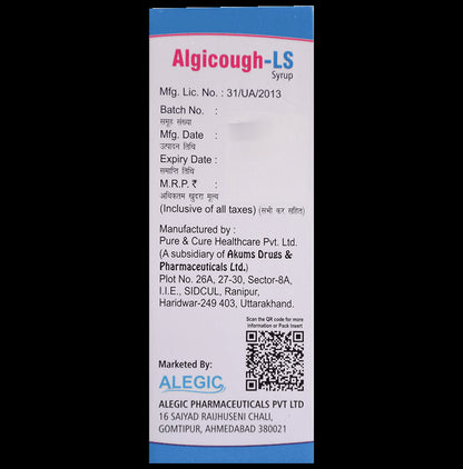 Algicough-LS Syrup