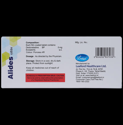 Alides 5mg Tablet