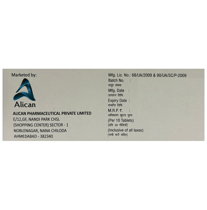 Alitel-MCH 25 Tablet ER