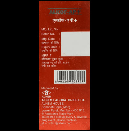 Alkof AP Plus Syrup