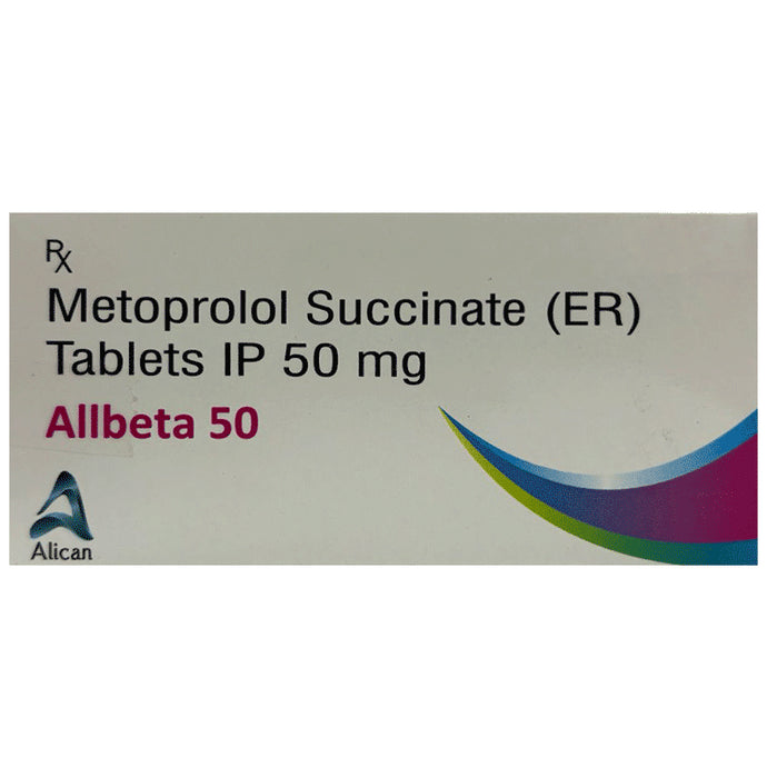 Allbeta 50 Tablet ER - Classic Derma