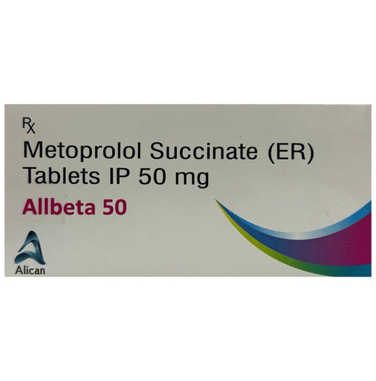 Allbeta 50 Tablet ER - Classic Derma