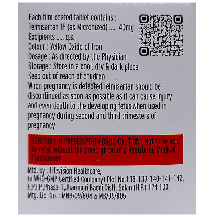 Trinitel 40 Tablet