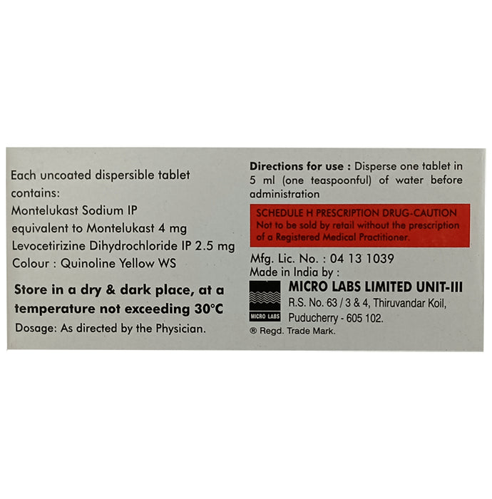 Allercet-M Kid Tablet DT