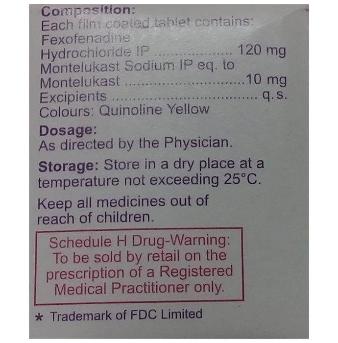 Allermax Plus Tablet