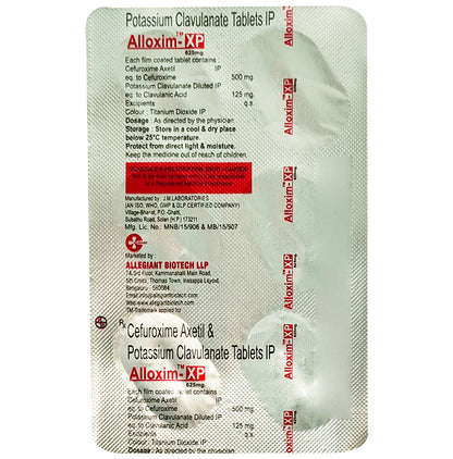 Alloxim-XP 625mg Tablet