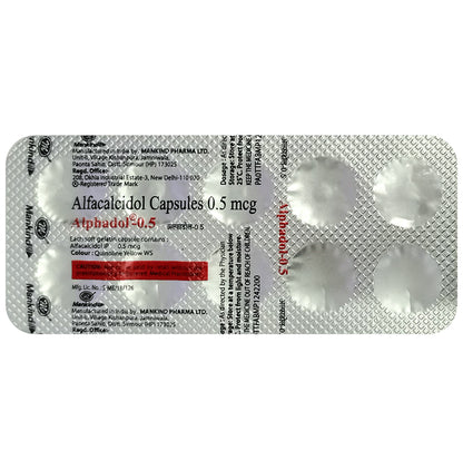 Alphadol 0.5mcg Soft Gelatin Capsule - Classic Derma