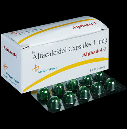 Alphadol 1mcg Soft Gelatin Capsule - Classic Derma