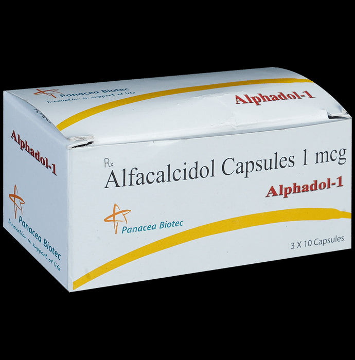 Alphadol 1mcg Soft Gelatin Capsule