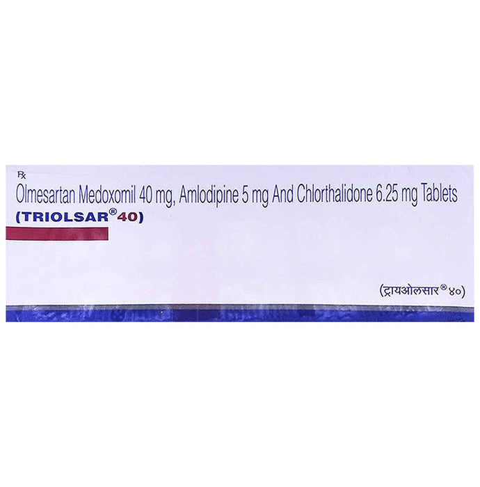 Triolsar 40 Tablet - Classic Derma