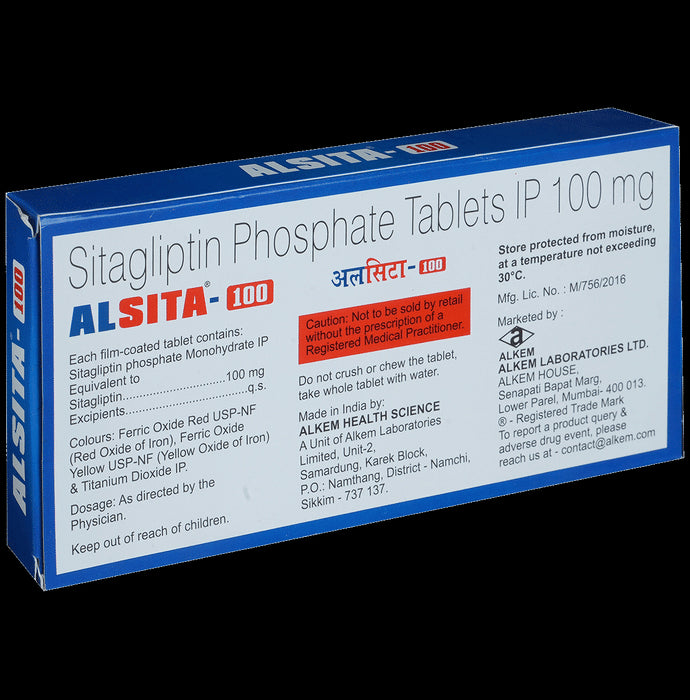 Alsita 100mg Tablet