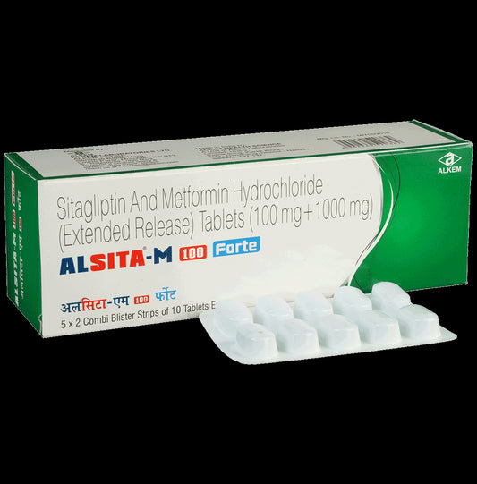 Alsita-M 100 Forte Tablet ER - Classic Derma