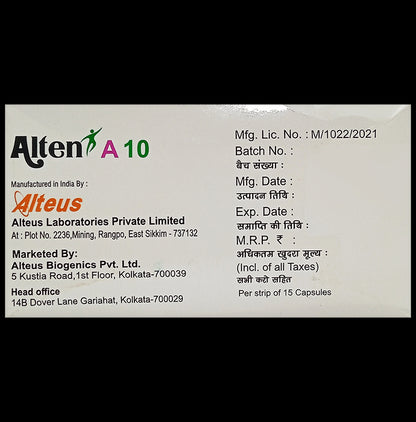 Alten A 10 Capsule
